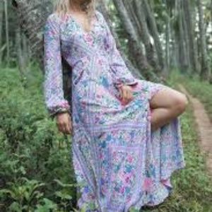 Spell Babushka Mary Kate Maxi Dress Size L